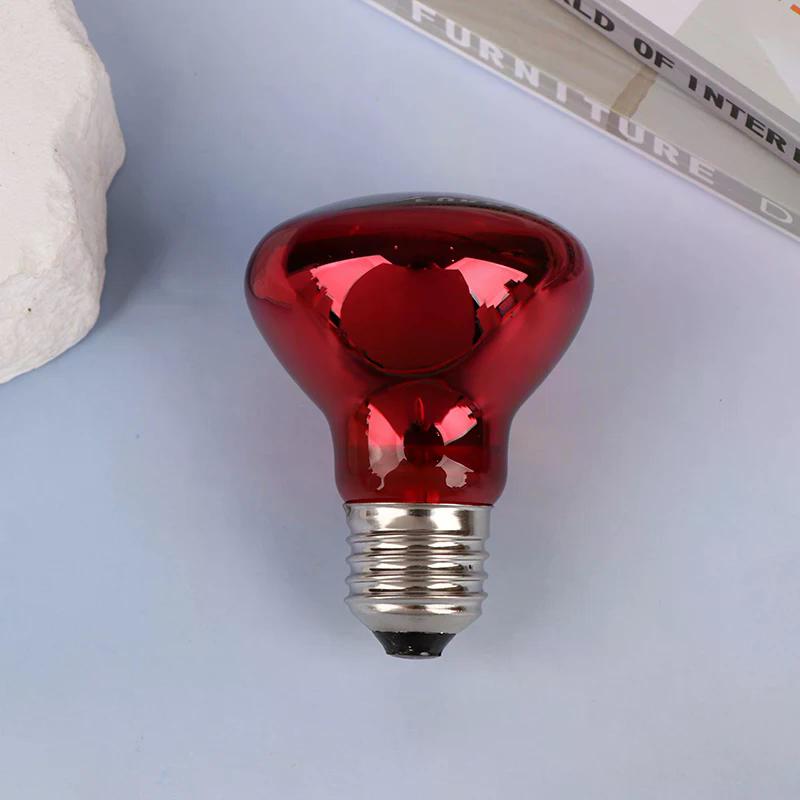 25/40/50/60/75/100W E27 UVA Poultry Bulb Infrared Night Light Day Poultry Heating Bulb For Plants Amphibians Reptile Pets
