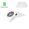 Mini Wireless Nail Dust Collector Portable Nail Vacuum Cleaner Folding Nail Dust Extractor Fan with Dust Filter Bag