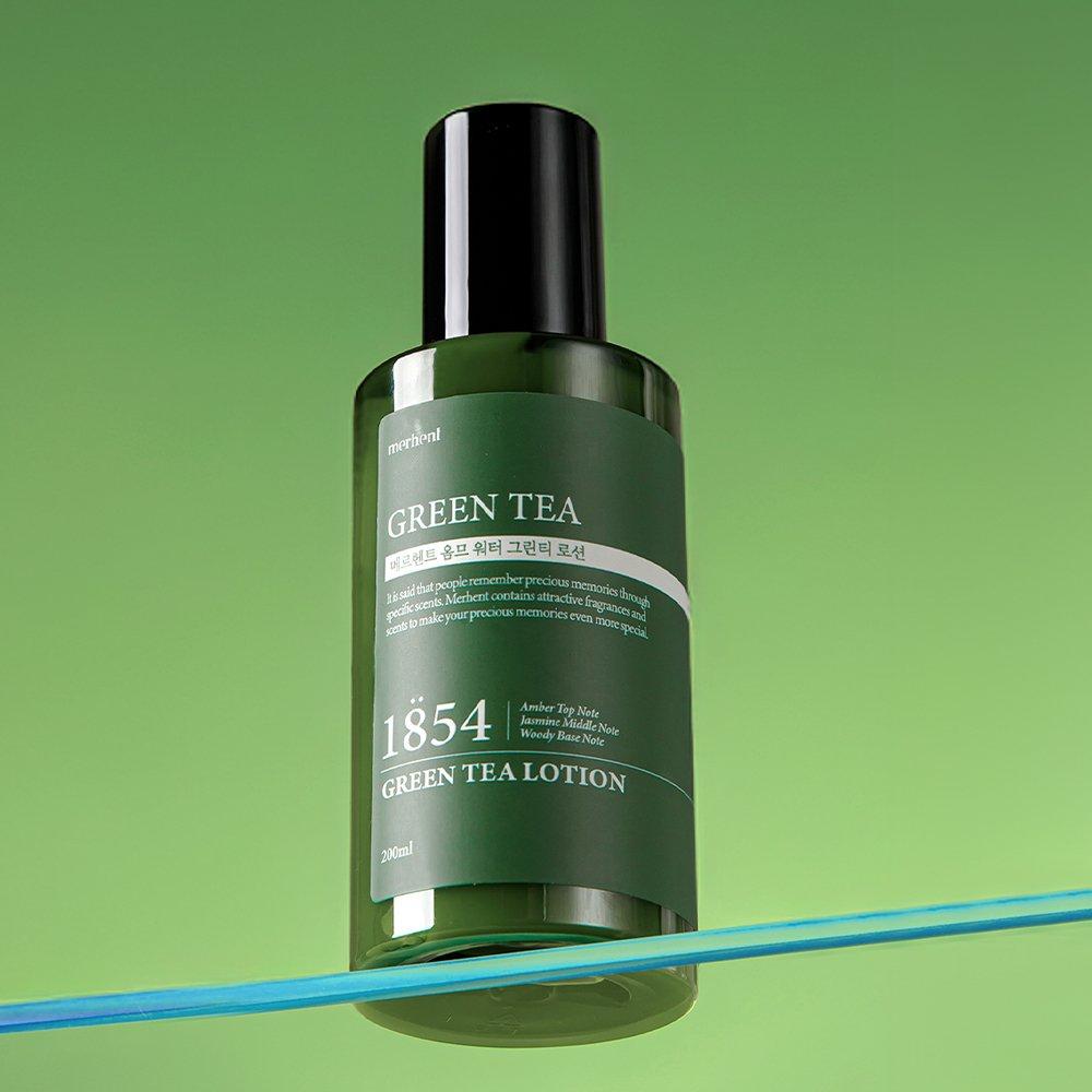 MERHENT Green Tea Large Capacity Lotion Emulsion 200ml x 1