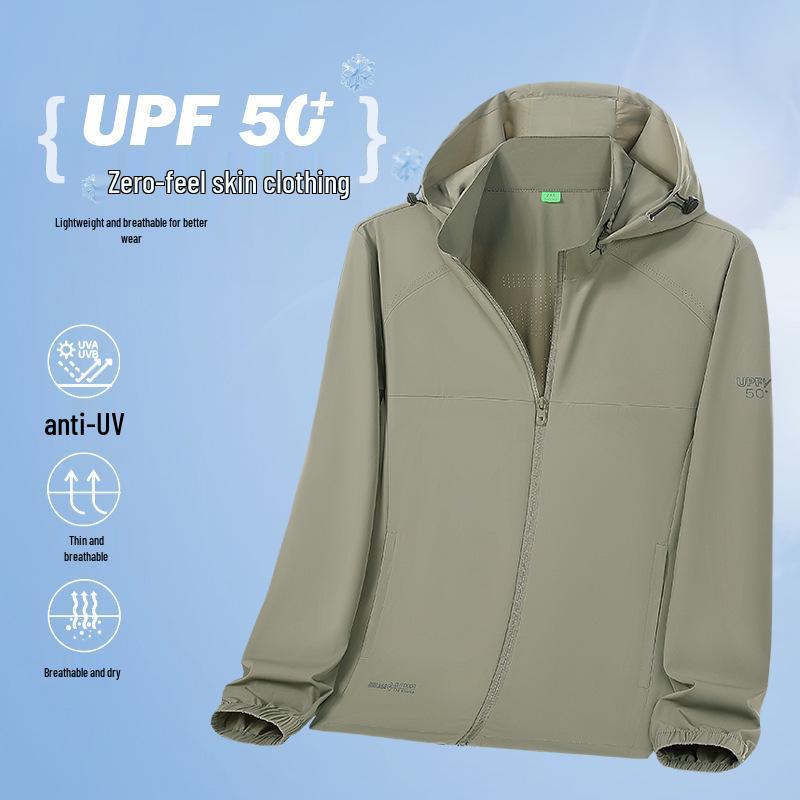 Unisex UPF50+ Ice Silk Lightweight Sun Protection Clothing