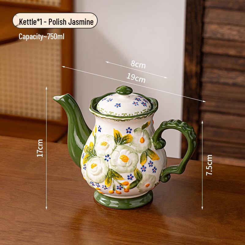 Vintage Ceramic Afternoon Tea & Coffee Set Simple Pack