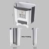 Wall-Mounted Folding Trash Can Kitchen Cabinet Door Hanging Trash Can Bathroom Trash Storage Rack Car Folding Trash Can Trash Storage Tool