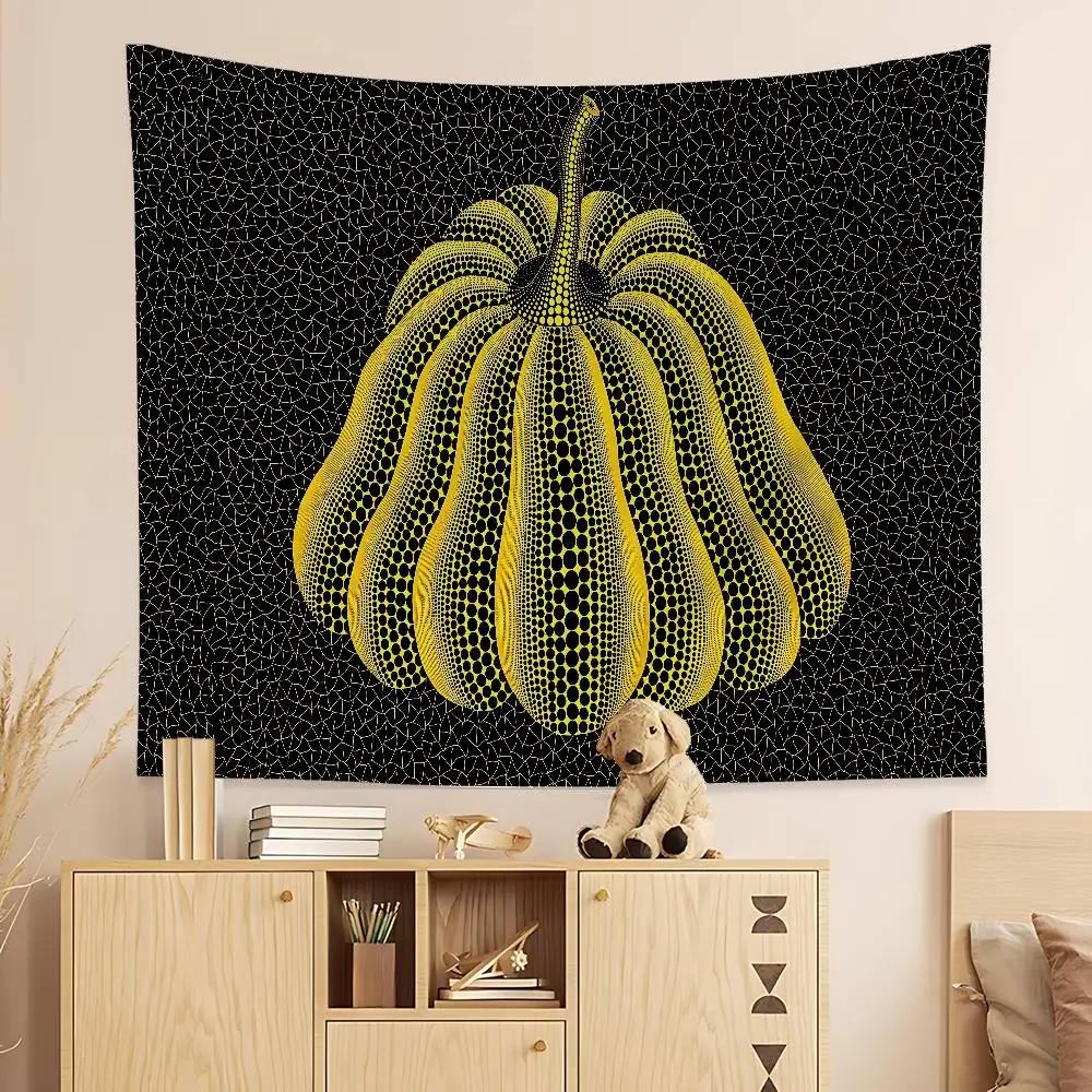 Artwork Classic Kkusama Yyayoi Printed Large Wall Tapestry Buddha Wall Decoration Witchcraft Bohemian Hippie Wall Art Decor
