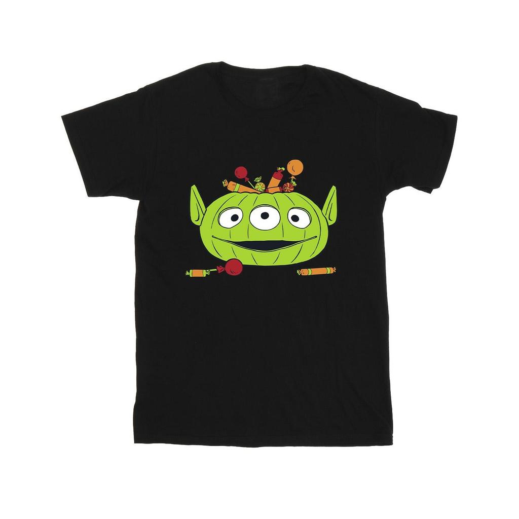 Toy Story Herren Alien Kürbis Korb Baumwolle Halloween T-Shirt