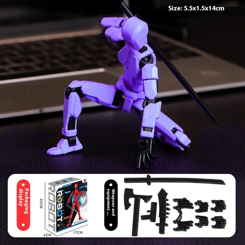 Farbkasten Glückspuppe 13 Mehrgelenk-bewegliches Puppenspielzeug der 3. Generation Schaufensterpuppe DIY Ganzkörper-Dekompressionsartefakt