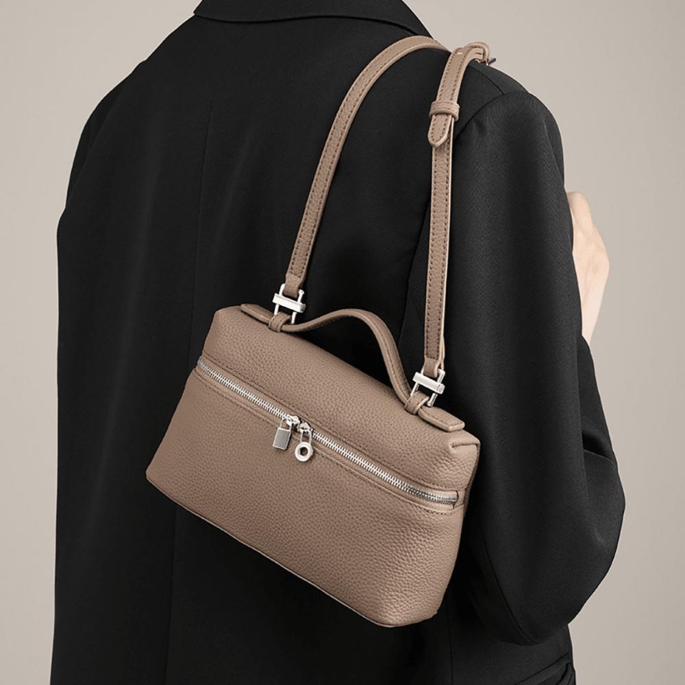 Small Square Women's Bag, Simple Single Shoulder Oblique Span Box Bag, Niche Temperament Women's Bag