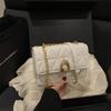 Chain bag women's senior 2025 summer new Korean version fashion small square bag Internet celebrity versatile ins shoulder messenger