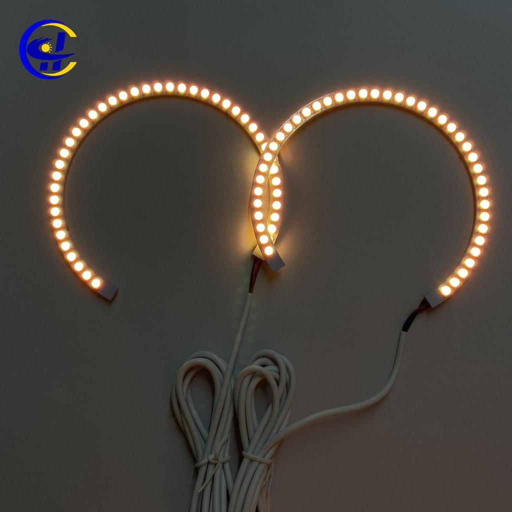 Colorful RGB Remote Control Angel Eyes (131mm, 146mm) for E36, E39, E46