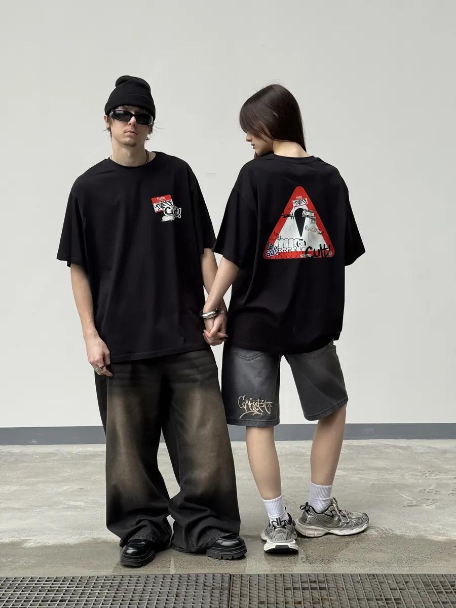 

Oversized T-shirt with y2k print 3XL