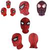 Spiderman Miles Morales Elastic Mask Headcover Costume For Adult Cosplay Enthusiasts