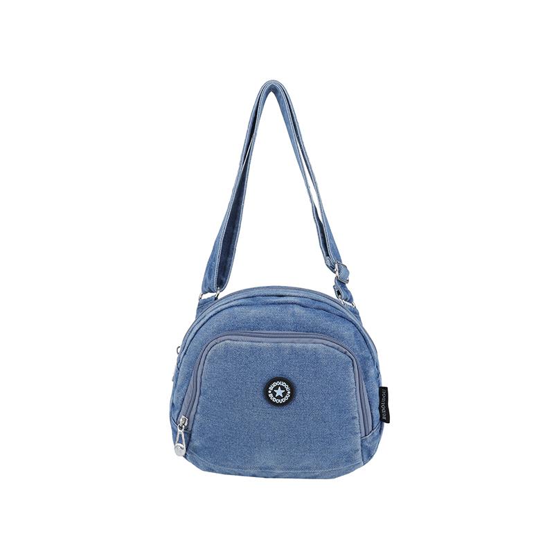Ретро Джинсовая Сумка для Мобильного Телефона Женская Маленькая Квадратная Сумка