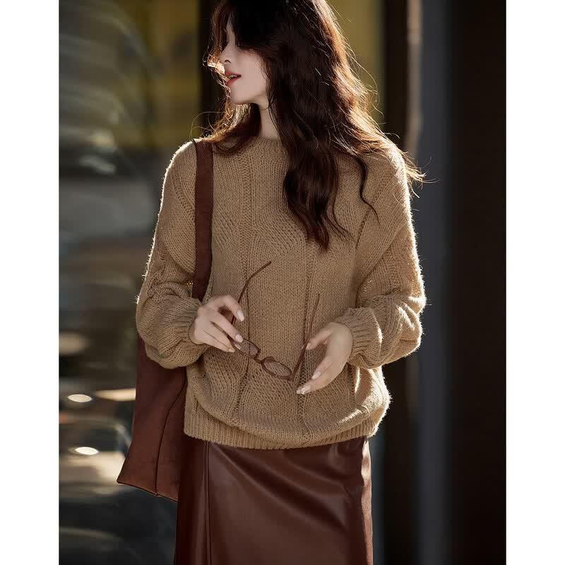 Свитер Demana с косами в стиле Quiet Luxury M
