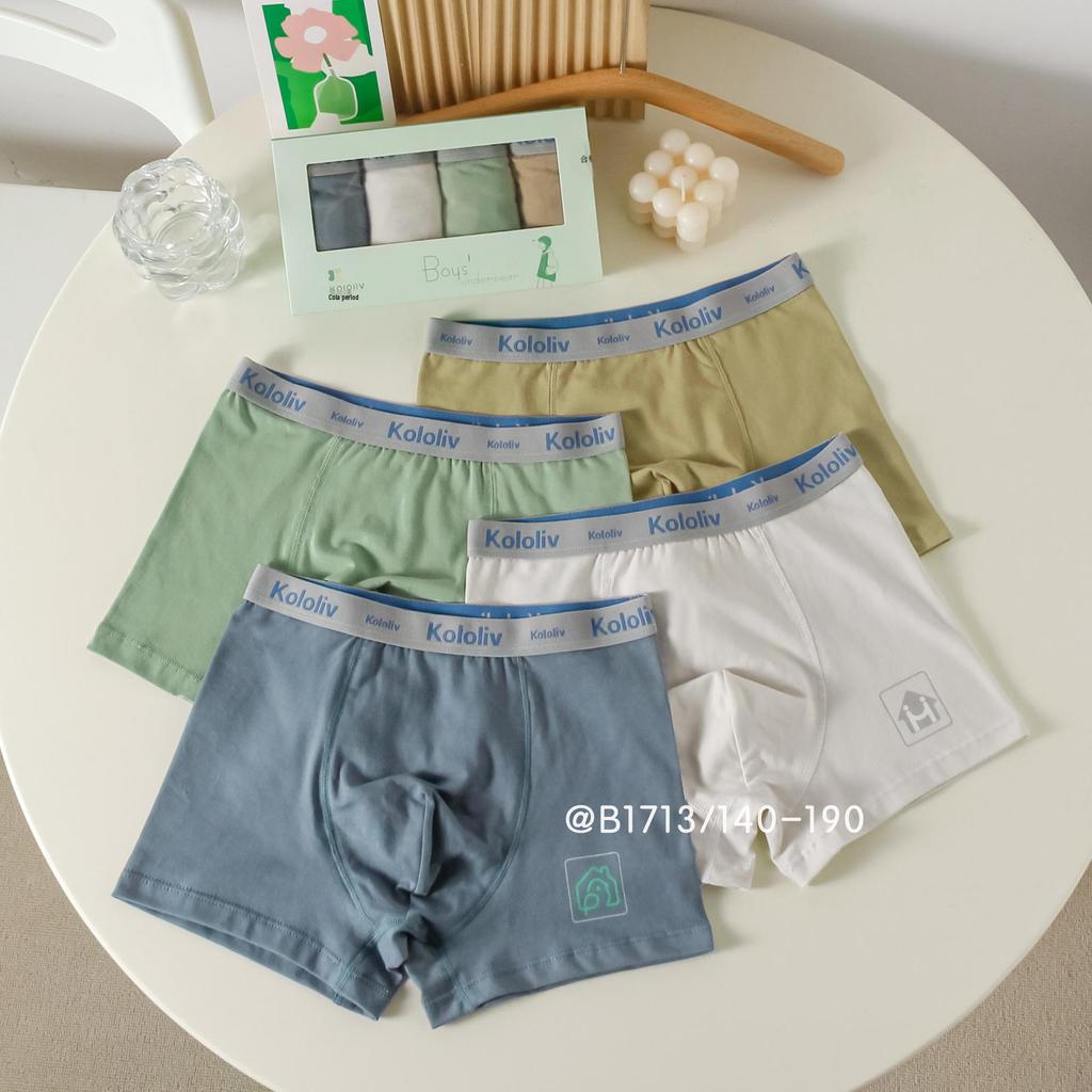 Cola Pear Boys' Boxer Briefs for Middle/High School Students and Teens
