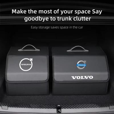 Universal Car Trunk Organizer Foldable Storage Box For ES90 EC40 EX40 EM90 XC90 V90 V60 XC60 V40 S80 S60 S90 C40 XC40 V70