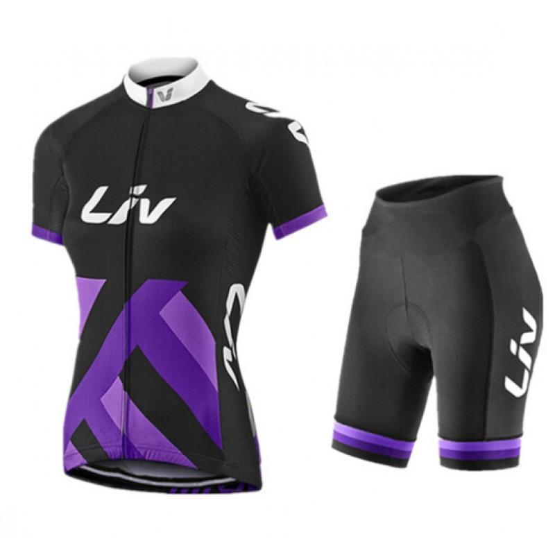 LIV Cycling Wear Women's Team Edition Short-sleeved Set Sweat-wicking Breathable