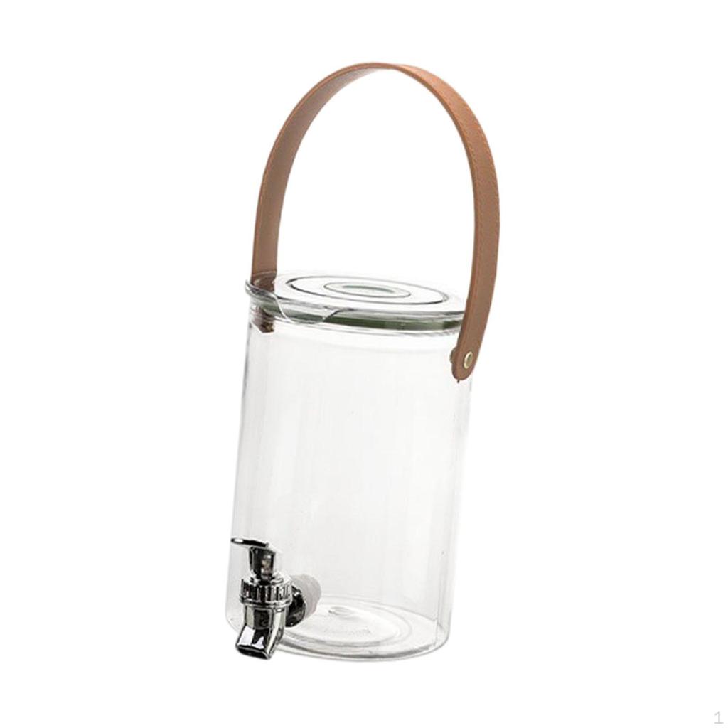 Beverage Dispenser, Barrel with Handle And Closure, Functional Leak, Made of PP, for