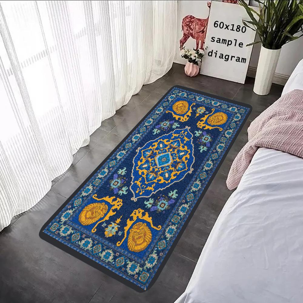 

Аладдін Килимок для підлоги з графічним принтом Фланелевий килимок для дверей для Ванної Кімнати Кухні Входу Килим Декор для дому 40X60cm