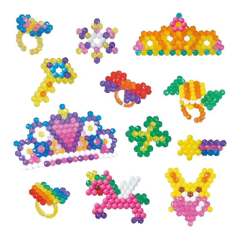 Aquabeads Bead Set [5000 Beads Glitter Bucket Set] AQ-S77 ST Mark Certified Ages 6+ Toy Water Sticks Together Making Toy Aquabeads Epoch Co., Ltd.