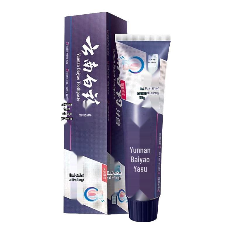 

Yunnan Baiyao Dual-Effect Anti-Sensitive Whitening Toothpaste