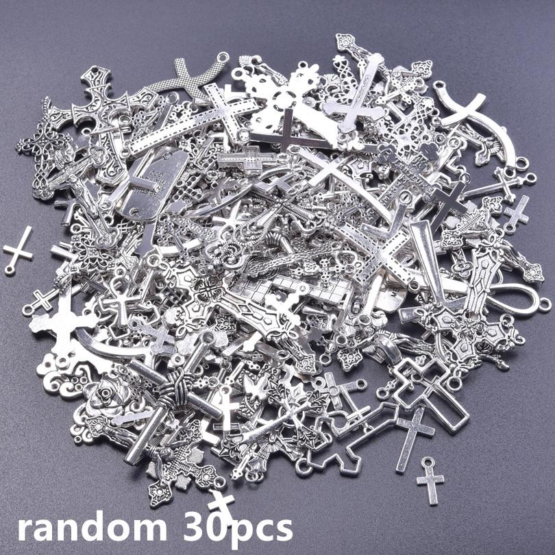 Random Mix Vintage Metal Big Key Charms Pendants For Jewelry Making Supplies DIY Handmade Keychain Decoration 10/20/30pcs Charm
