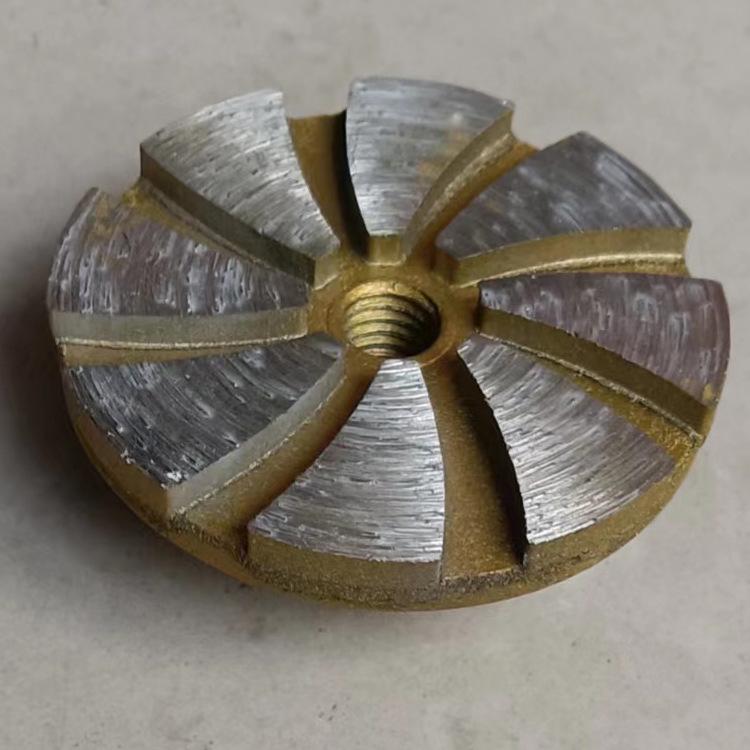 Disco de Esmerilhar com Diamante Sinterizado Grão 46 para Rebarbadoras - Disco de Carborundo para Pedra, Mármore, Limpeza e Esmerilhamento a Seco