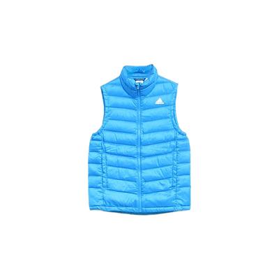 Weiche Ärmellose Einfarbige Weste Herrenwesten Blau M31859
