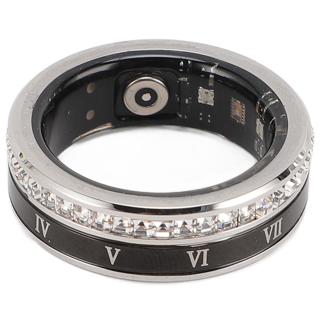 Smart Ring Health Tracker IP68 Wasserdicht Bluetooth 5.1 Sport Fitness Tracker Schrittzählerring