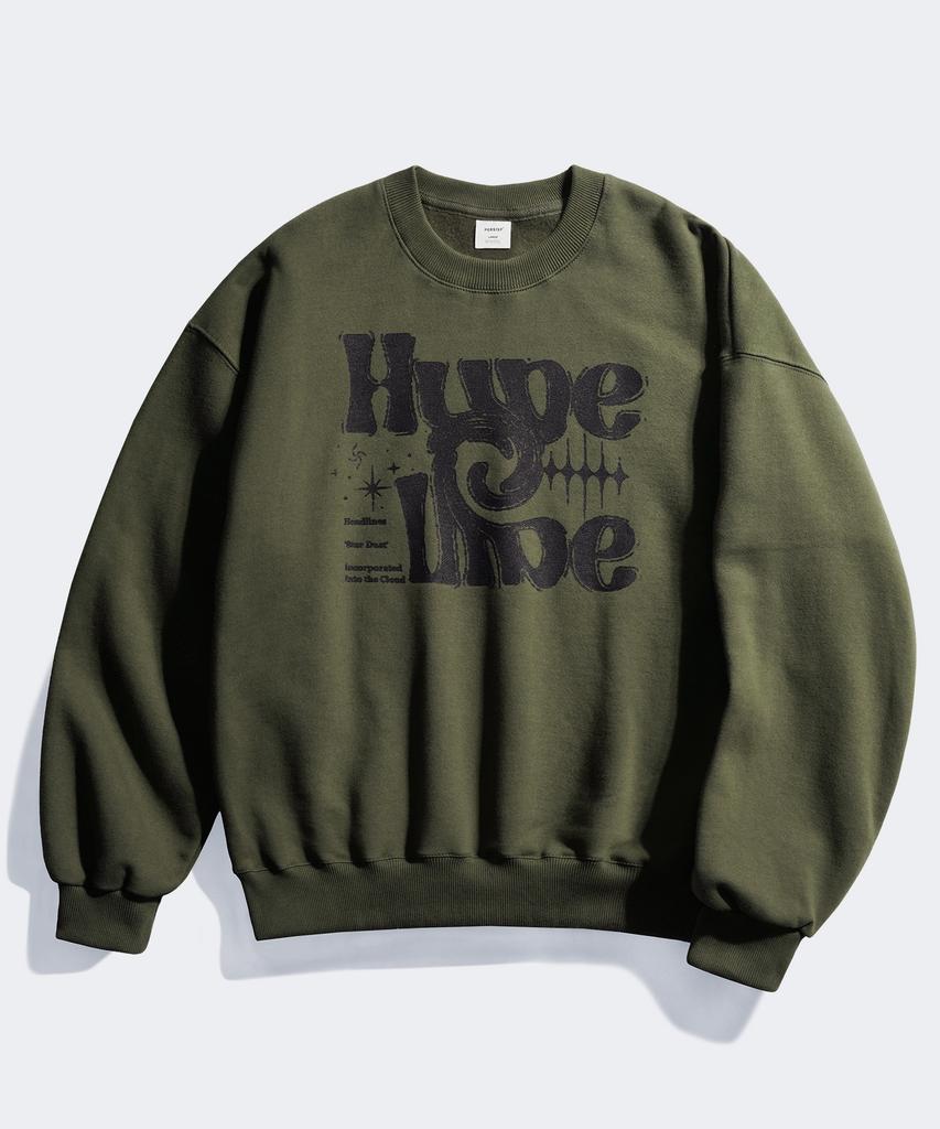PERSTEP Hype Sweatshirt Khaki Hymt4607
