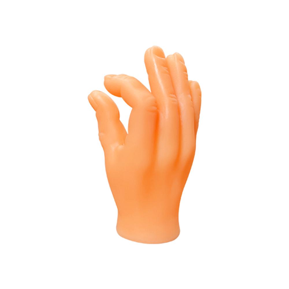 Winzige Fingerhände, Lustige Mini-Handpuppen, Miniatur-Kleine Hände, Realistisches Design Mini-Hand, Katzenspielzeug, Scherzartikel für Party-Gastgeschenke