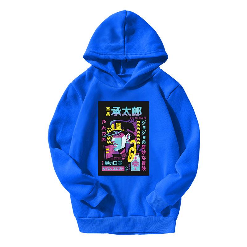 jojolion moletom com capuz