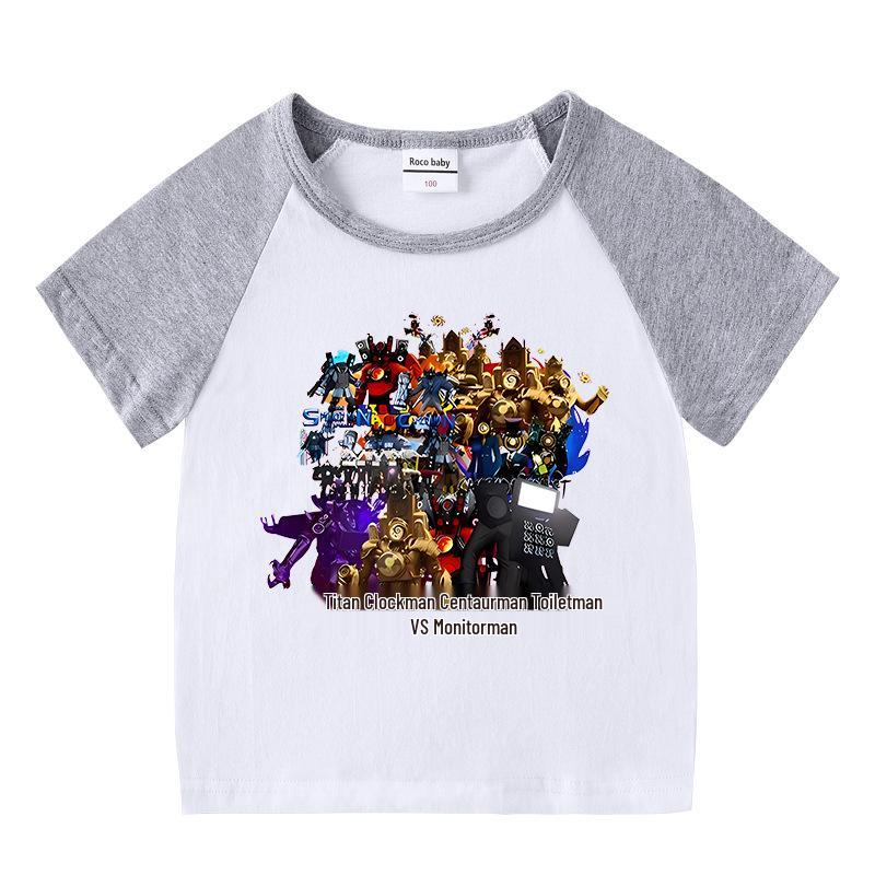 Children's Summer Clothing Set: Boys' & Girls' Short Sleeve T-shirt with Shorts - Casual Sports Two-Piece Set