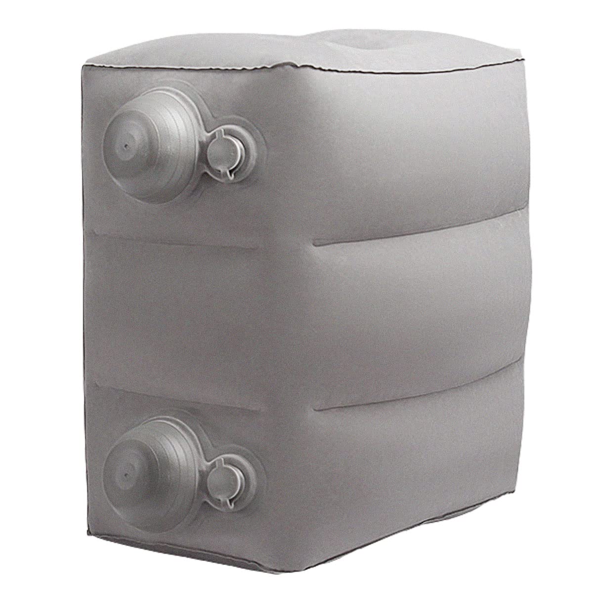 

dodulara Air Portable Foot Pillow with 3D Easy to 3 Height Storage Bag Travel Accessory for and Prevents Leg Swelling and Economy Class Syndrome серый