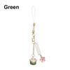 Lucky Cat Keychain Wrist Rope Phone Strap Lanyard Sakura Lucky Cat Phone Lanyard Anti-lost Lanyard