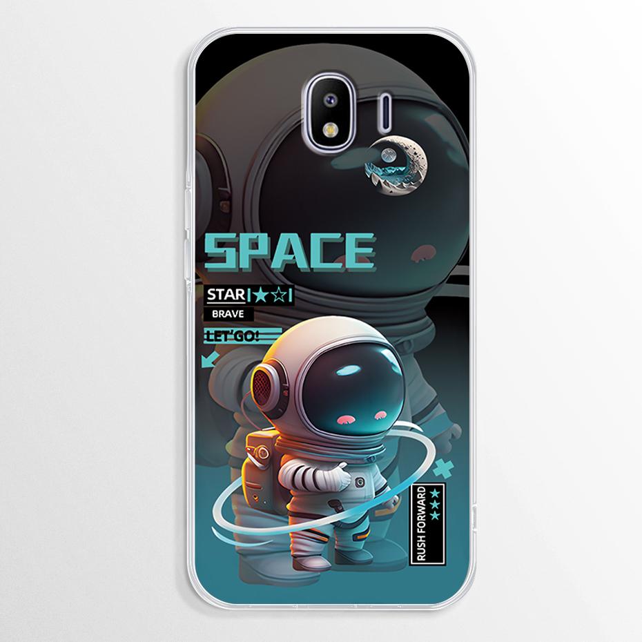 Marble Case For Samsung Galaxy J4 2018 Case J400 J400F Soft TPU Cover For Samsung Galaxy J4 Plus J 4 J4+ Case J415F Fundas Cover
