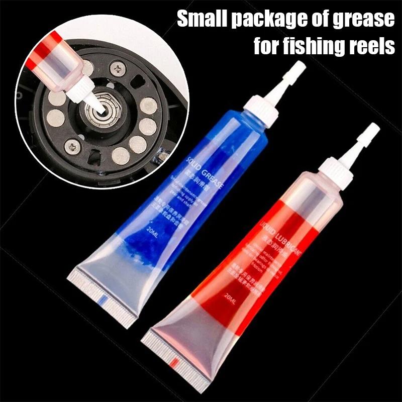 20 ml Wartungsöl und -fett für Angelrollen, Lagerschmieröl, Getriebeschutzfett, Wartung von Casting-Spinnrollen
