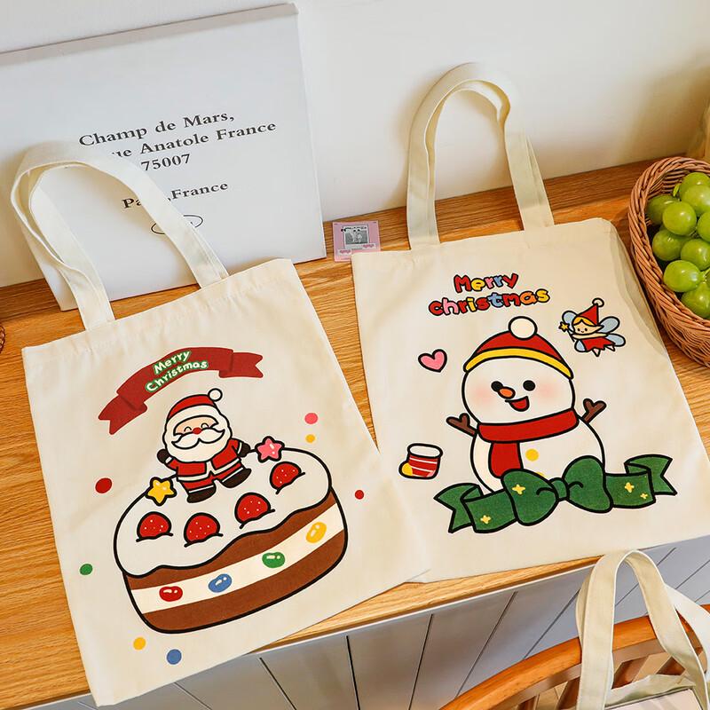 Anvelo Cartoon Christmas Non-woven Tote Bag
