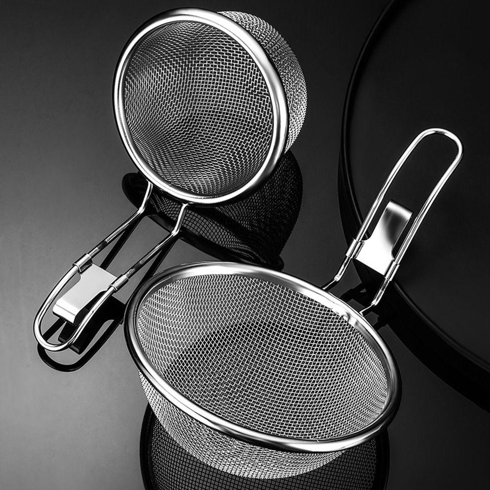 Cooking Utensils Pasta Boil Basket Reusable Hot Pot Colander Mesh Strainer Spoon Kitchen Tableware