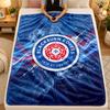 Flannel BlanketBlackburn Rovers Football Warm Soft Throw Blanket for Indoor Sofa Bed Living Room Use