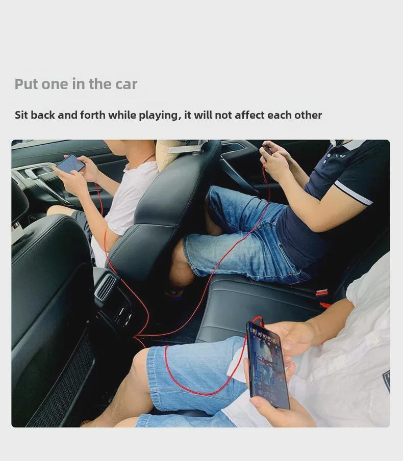 Cablu de încărcare super rapidă cu dublă putere 5A cu porturi duble de tip C