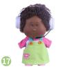 Latest 18Cm Bean Eye Cute Vinyl Doll For Kids Diy Companion Doll For Kids Good Gift Nice Decor Safe Use For Children