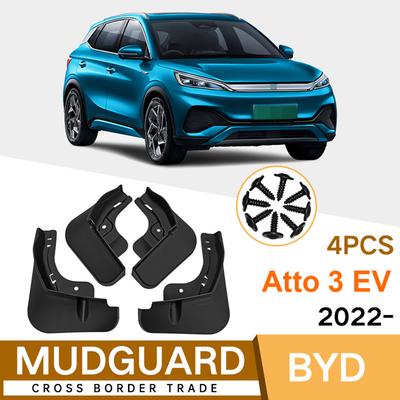 Pentru BYD Atto 3 Yuan Plus EV 2022 2023 Flaps de noroi anti-stropire Apărătoare de noroi auto față spate Apărătoare de noroi speciale pentru mașină