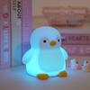 Xiaomi Penguin Night Light Couple Gift, Cute Desk Decoration, Soft Silicone Sleep Companion Light, Birthday, Valentine's Day.