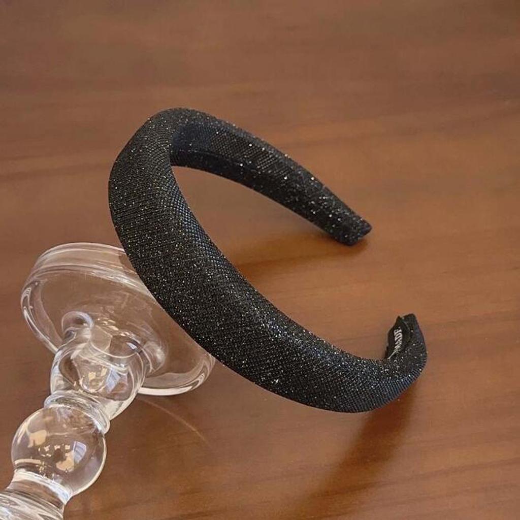 PROLY New Fashion Headband For Women Solid Color Casual Spongy Hairband Autumn Soft Turban Hair Accessories