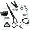 Professional Barber Scissors 6.0 inch  Hairdressing Scissors Hair Cutting Thinning Shears Set