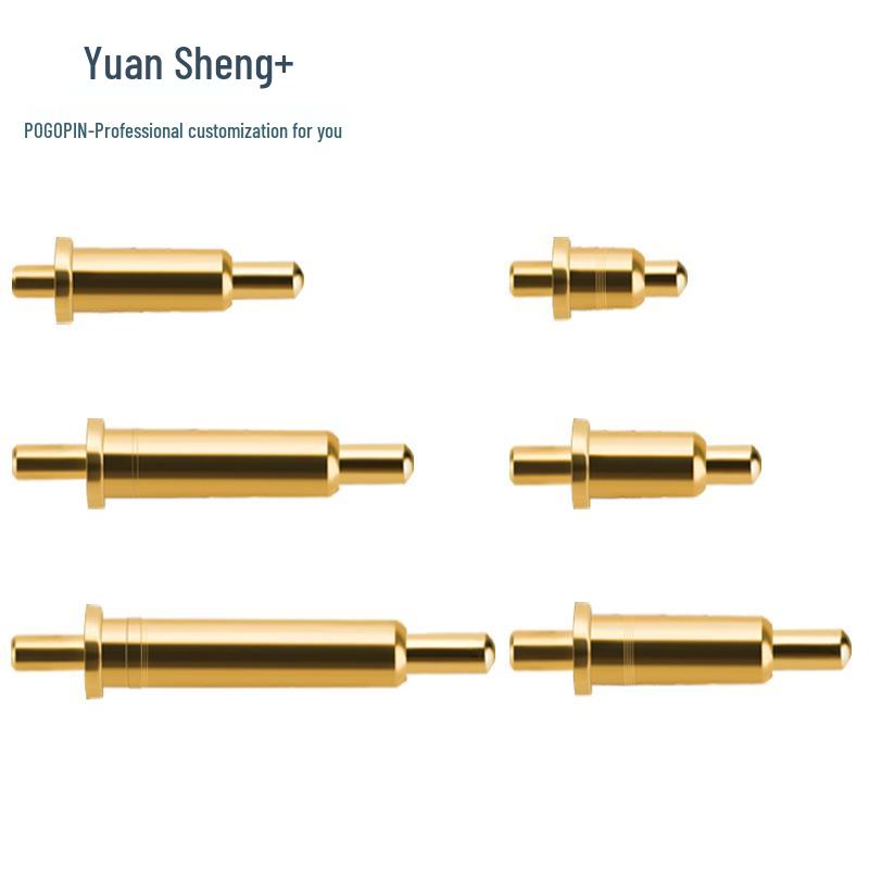 

Gold-Plated Double Spring Antenna Top Pogo Pin for Charging and Testing