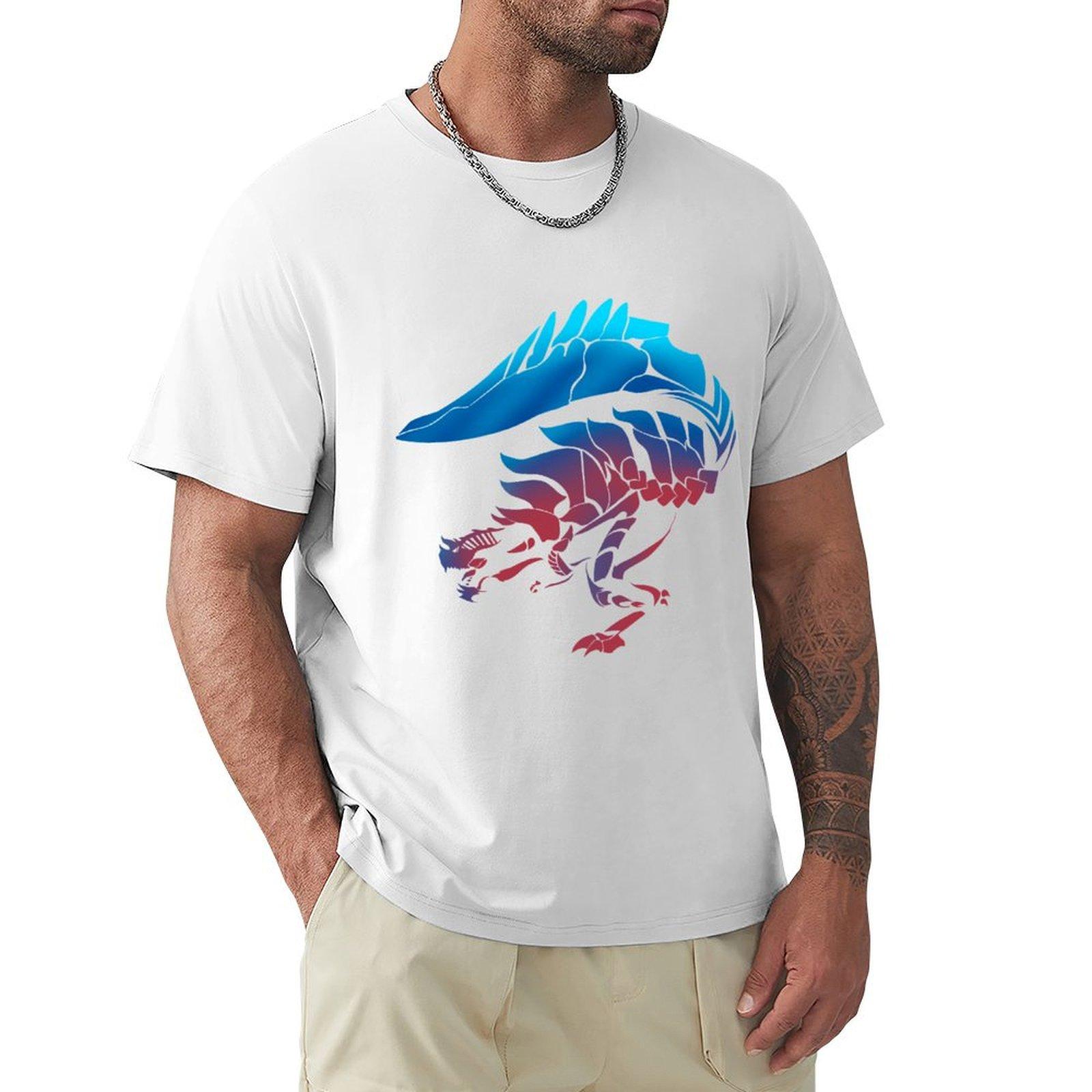 Glavenus Monster Hunter TShirt cotton man tshirts quickdrying vintage t shirts essential t shirt funny t shirts men S