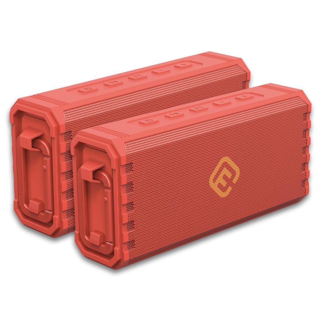 40s Bluetooth Bluetooth Deep SD Loud Random TWS HW2 Set of Speaker, 5, Waterproof, Stereo, Bass, Card, Volume, Outdoor, Hands-Free, Bath, Playback,