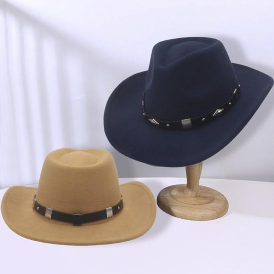

Модная фетровая шляпа с пряжкой на ремне, ветрозащитная, винтажная, для джазового танца, для праздника