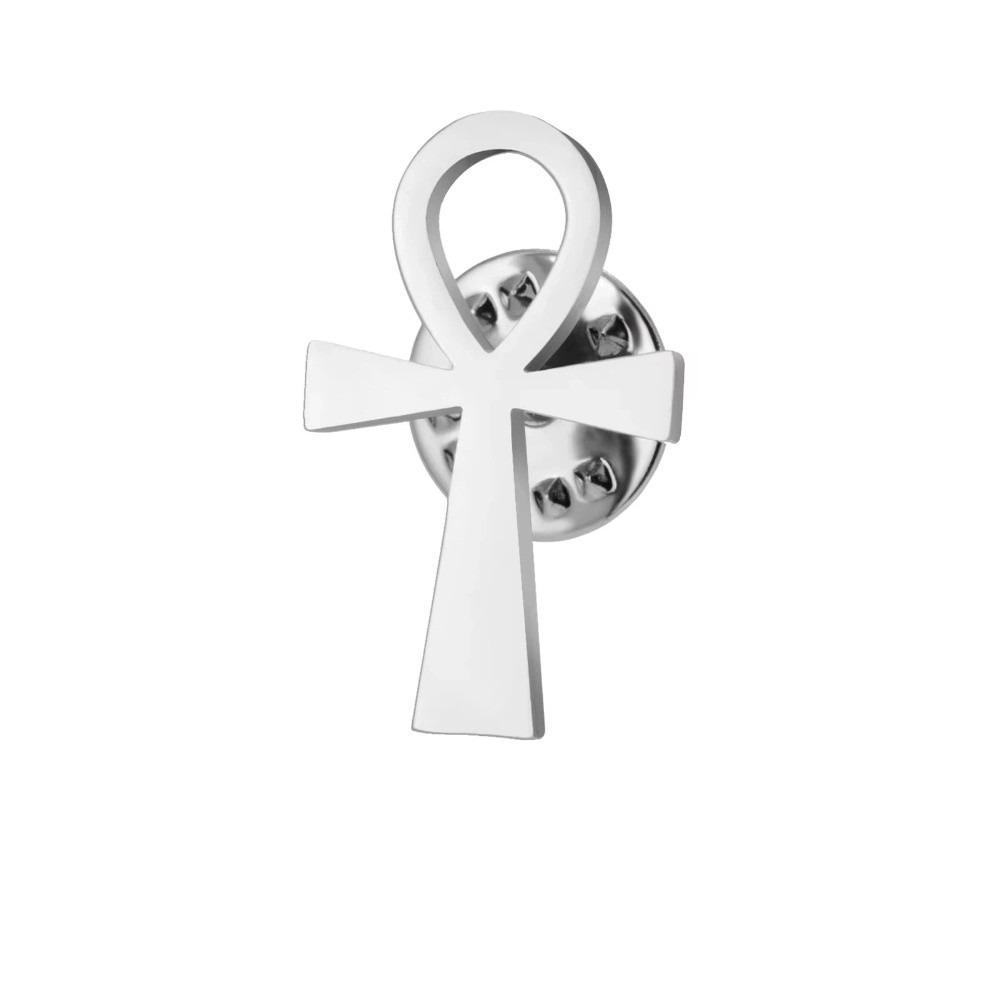 Light Luxury Cross Lapel Pins Clothes Accessories Bow Lapel Pin Egyptian Vintage Brooches Gifts