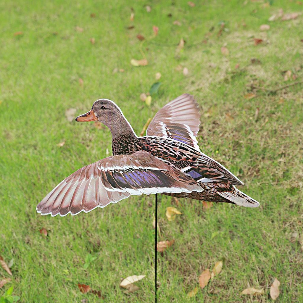 Duck Decoy Multifunctional Realistic Lightweight Decoration Yard Portable Spread Winged Easily Install Novelty Simulation Decoy